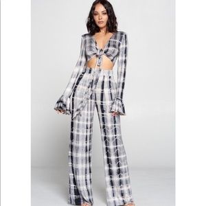 2 piece Tie-dye pants set